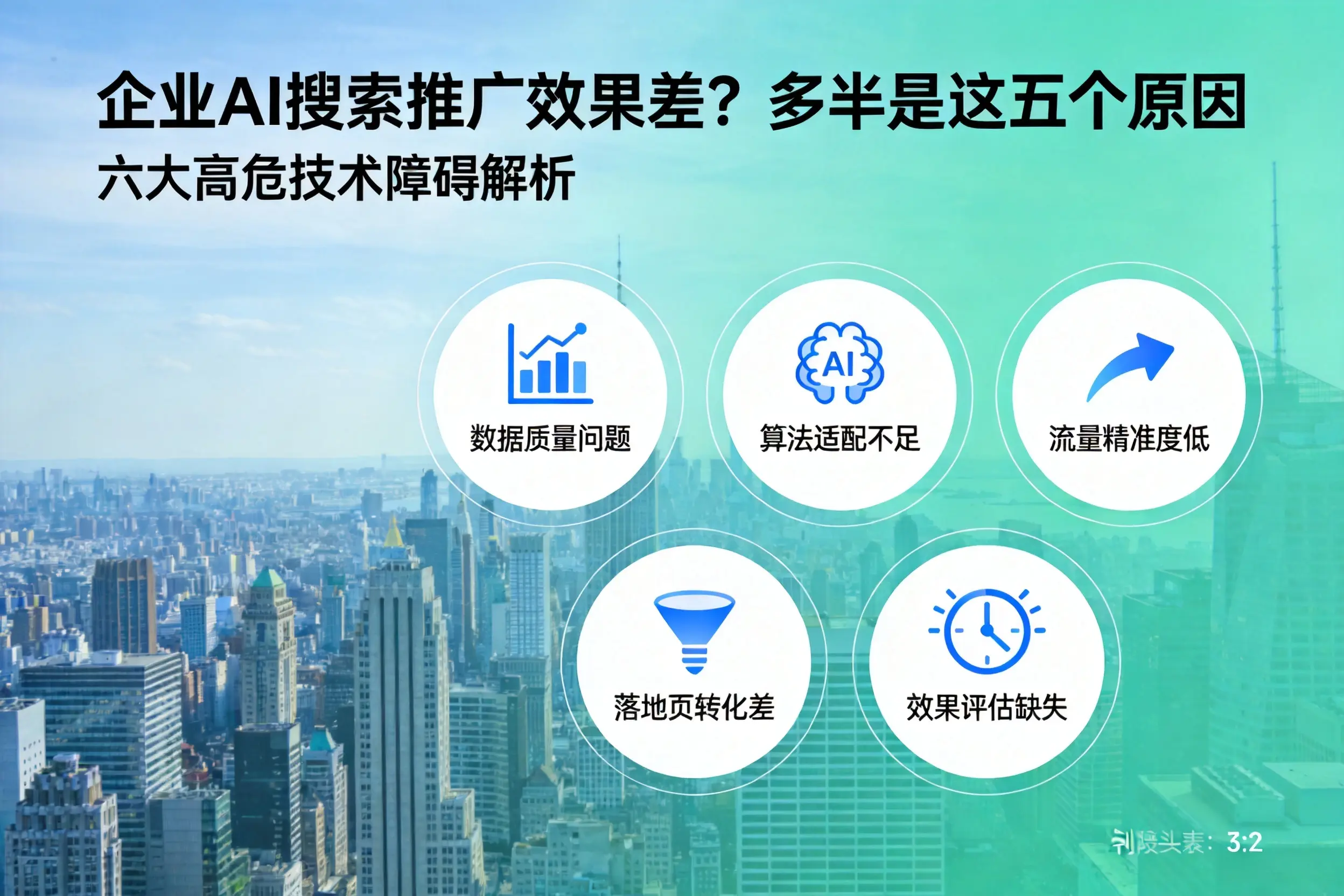 呼图壁企业AI搜索推广效果差？多半是这五个原因