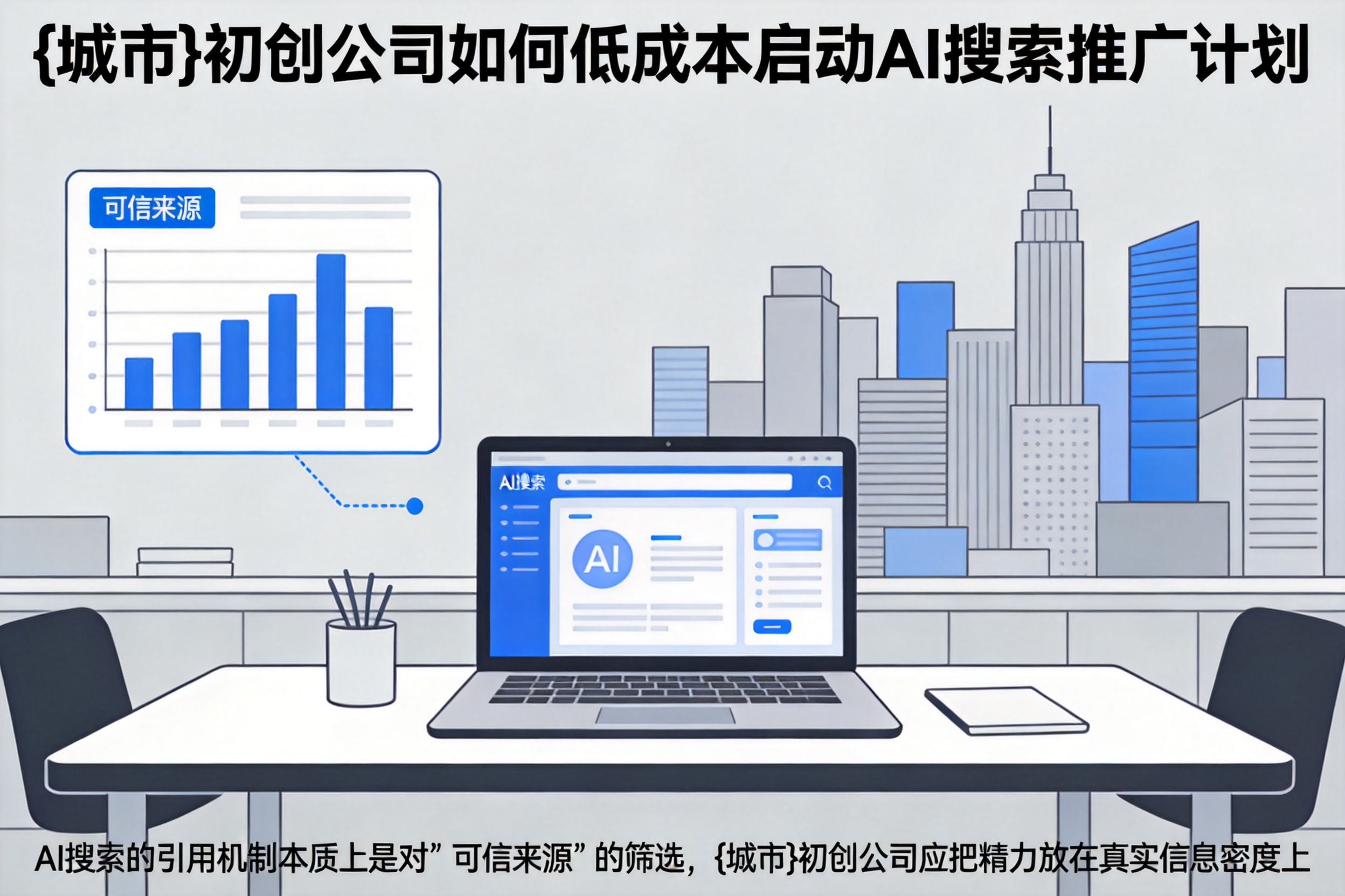 呼图壁初创公司如何低成本启动AI搜索推广计划